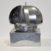 Eolico Lamiera Zincata Base Quadra SENZA Cuscinetti