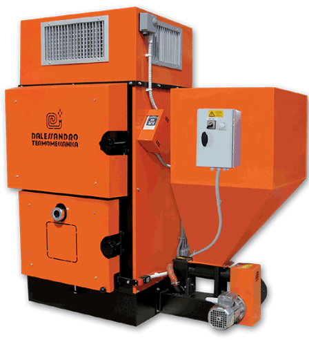 generatore di aria calda multicombustibile